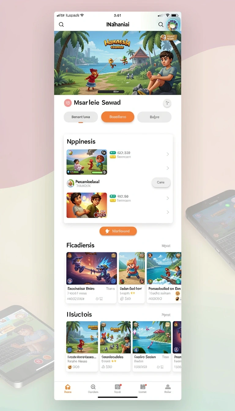 Galeri pratinjau visual agenhoki build APK resmi terbaru